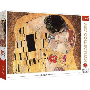 Trefl: Gustav Klimt - A csók - 1000 darabos puzzle kép