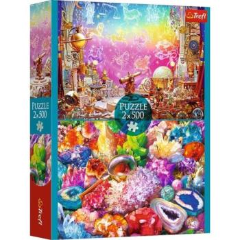 Kozmosz és Kristályok 2x500db-os puzzle - Trefl kép
