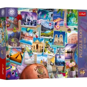 Puzzle EB: Az utazás emlékei 500db-os prémium puzzle – Trefl kép