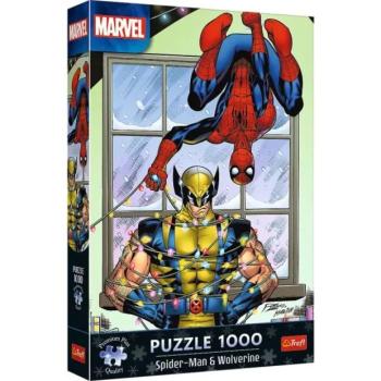 Pókember és Rozsomák karácsonya 1000db-os Prémium plus quality puzzle - Trefl kép