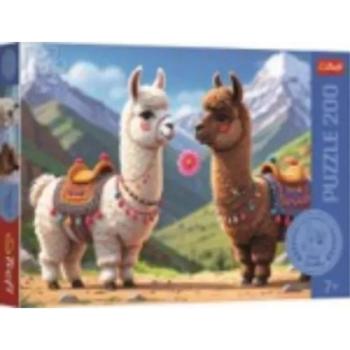 Trefl: Színes lámák – 200 darabos puzzle kép