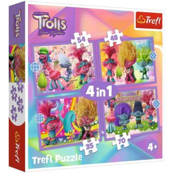 Trollok 3.: 4 az 1-ben puzzle szett - Trefl kép