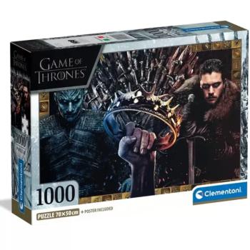 Trónok harca - A trón árnyékában 1000db-os puzzle - Clementoni