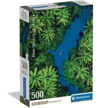 Trópusi kaland 500db-os HQC kompakt puzzle - Clementoni kép