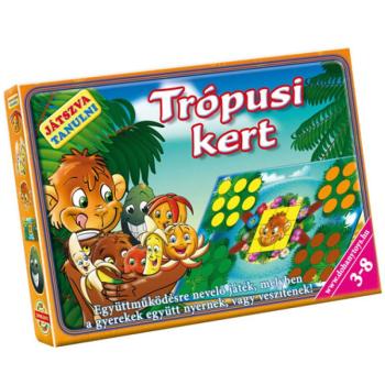 Trópusi kert készségfejlesztő társasjáték - D-Toys kép