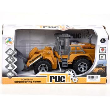 Truck: Homlokrakodó munkagép, fénnyel és hanggal 20cm kép