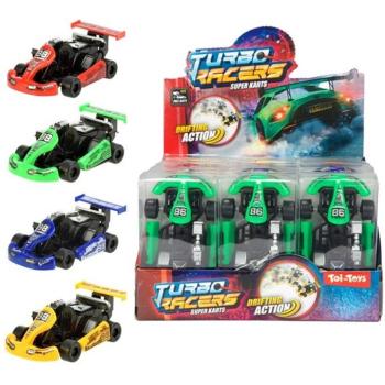 Turbo Racers Go-kart versenyautó többféle változatban 1db kép