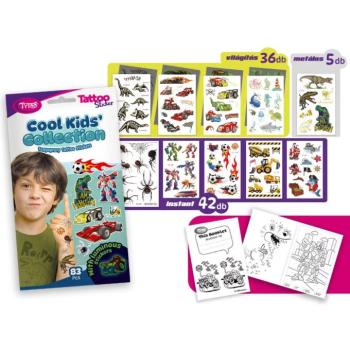 TyToo: Cool Kids' Collection Tetoválás Matrica Szett kép