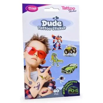 TyToo: Dude tetoválás matrica szett