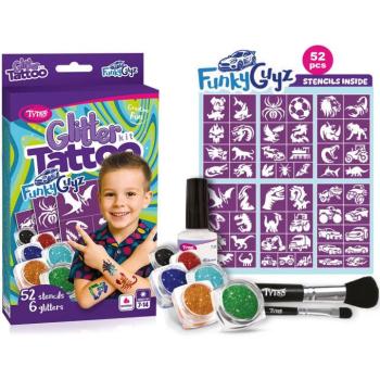 TyToo: FunkyGuyz csillámtetoválás szett kép