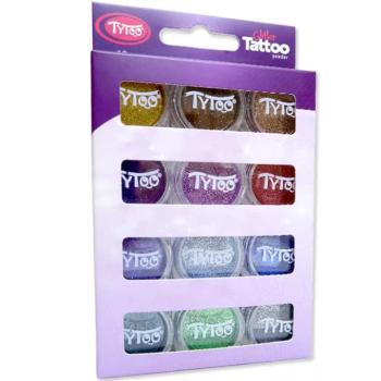 TyToo: Kiegészítő színek csillámpor szett 12x2,5ml kép