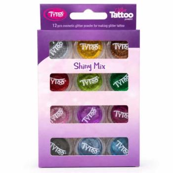 Tytoo: Shiny Mix – Ragyogó Mix 12 db-os csillámpor szett kép