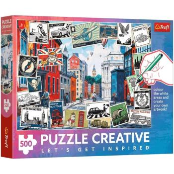 Üdvözlet Londonból – 500 db-os Creative puzzle – Trefl kép