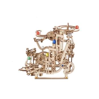 UGEARS Emeletes golyópálya - mechanikus modell kép