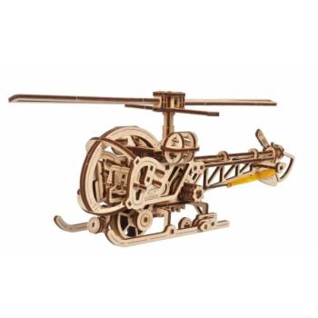 UGEARS Mini helikopter - mechanikus modell kép