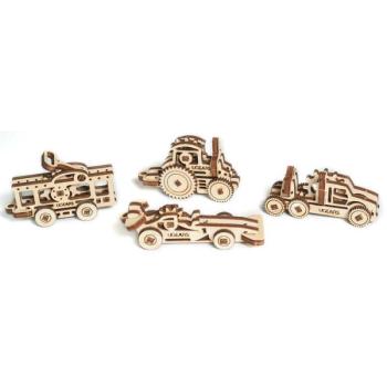 UGEARS mini stresszlevezető modellek - Járművek (4db) kép