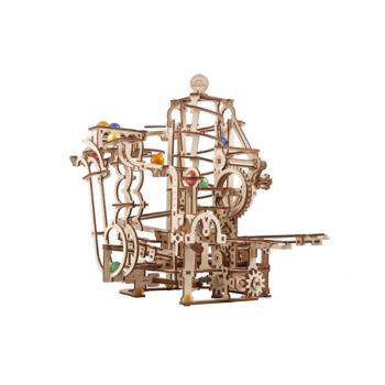 UGEARS Spirális golyópálya - mechanikus modell kép