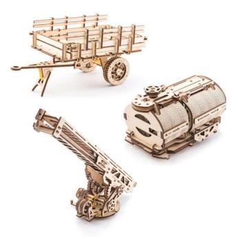 UGEARS Cobra Kabrió versenyautó - mechanikus modell kép