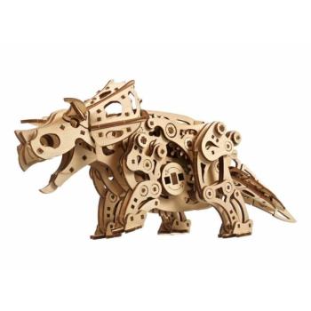 UGEARS Triceratopsz - mechanikus modell kép