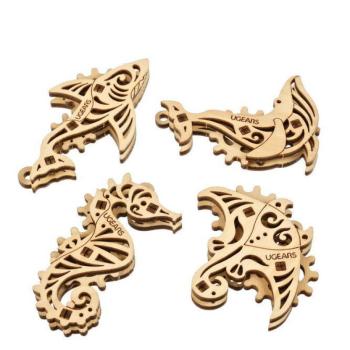 UGEARS U-Fidgets Csendes-óceán modell kép