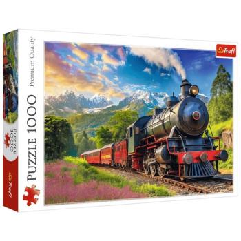 Utazás a hegyek között vonattal 1000db-os puzzle -Trefl