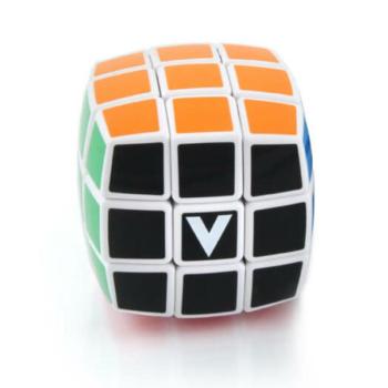 V-Cube 3x3 versenykocka, lekerekített, fehér, matrica nélküli kép