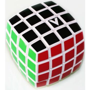 V-Cube 4x4 versenykocka, lekerekített, fehér, matrica nélküli kép