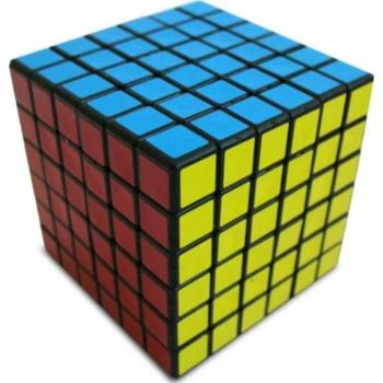 V-Cube 6x6 versenykocka, egyenes, fekete kép