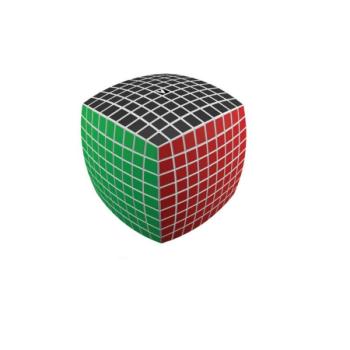 V-Cube 9x9 versenykocka, lekerekített, fehér kép