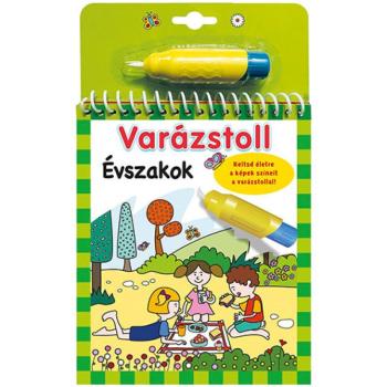 Varázstoll - Évszakok kifestő kép