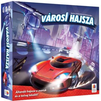 Városi Hajsza társasjáték kép