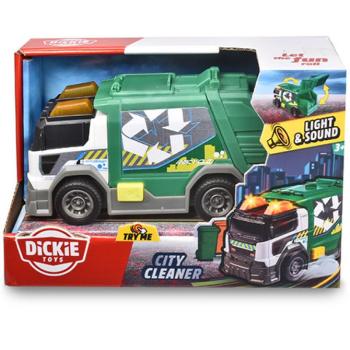 Városi kukásautó fénnyel és hanggal 15cm - Dickie Toys kép