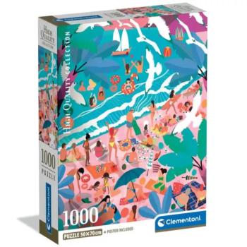Vasárnap a strandon HQC 1000db-os puzzle - Clementoni kép