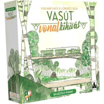 Vasútvonal társasjáték - Bujazöld kiadás kép
