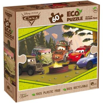 Verdák 2 az 1-ben 60db-os Eco puzzle és színező 70x50cm - Lisciani kép