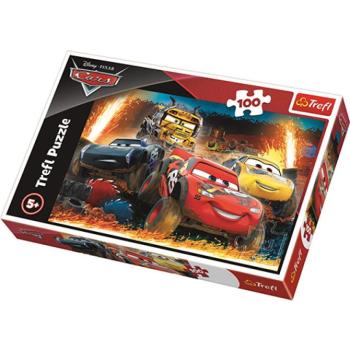 Verdák 3 extrém verseny puzzle 100db-os - Trefl kép
