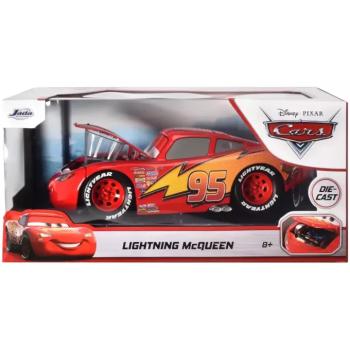 Verdák: Villám McQeen fém autó nyitható motorháztetővel 1/24 méretarányban - Simba Toys kép