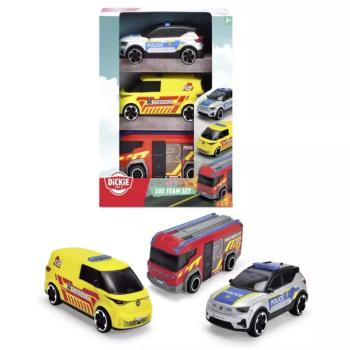 Vészhelyzeti járművek 3db-os szett - Dickie Toys kép