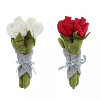 Vigyél haza! Plüss virágcsokor - 22 cm, többféle kép