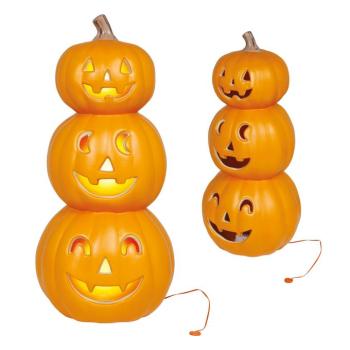 Világító halloweeni dekoráció - Tökök 52 cm kép