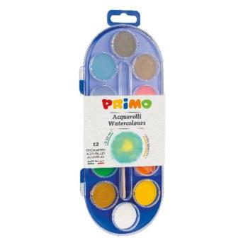 Vízfesték PRIMO 30 mm ecsettel 12 darabos kép