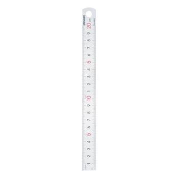 Vonalzó DELI fém 20 cm kép