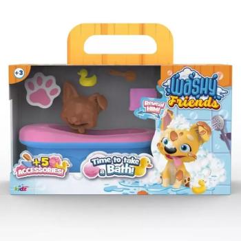 Washy Friends: Color Reveal pancsoló Corgi kutyus káddal és kiegészítőkkel kép
