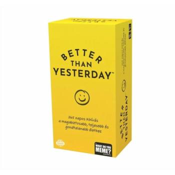 WDYM - Better Than Yesterday motivációs társasjáték kép