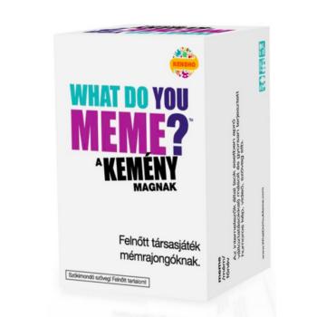 WDYM, WHAT DO YOU MEME? A KEMÉNY MAGNAK társasjáték kép