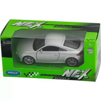 Welly fém autó: Audi TT Coupé 2014 kisautó, 1:34 kép