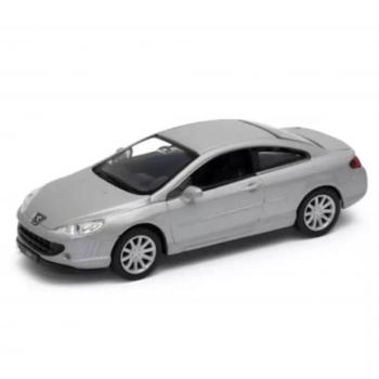 Welly fém autó: Peugeot Coupé 407 kisautó, 1:34