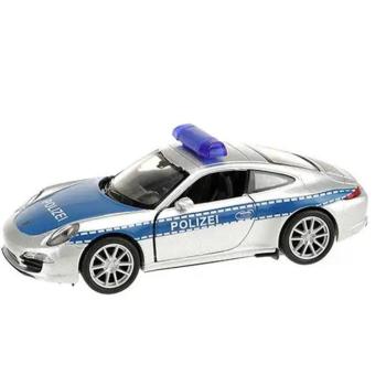 Welly: Porsche 911 rendőrségi fém kisautó modell 11cm kép