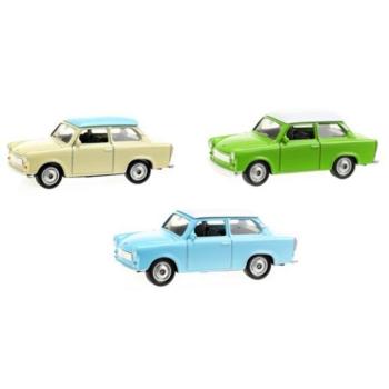 Welly: Trabant fém kisautó modell többféle változatban 1/64 kép