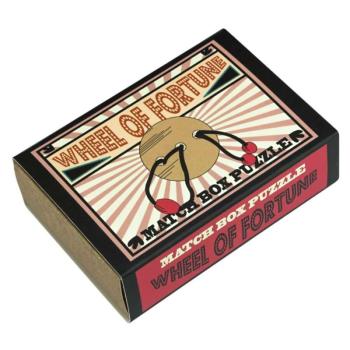Wheel of Fortune Matchbox Professor Puzzle ördöglakat kép